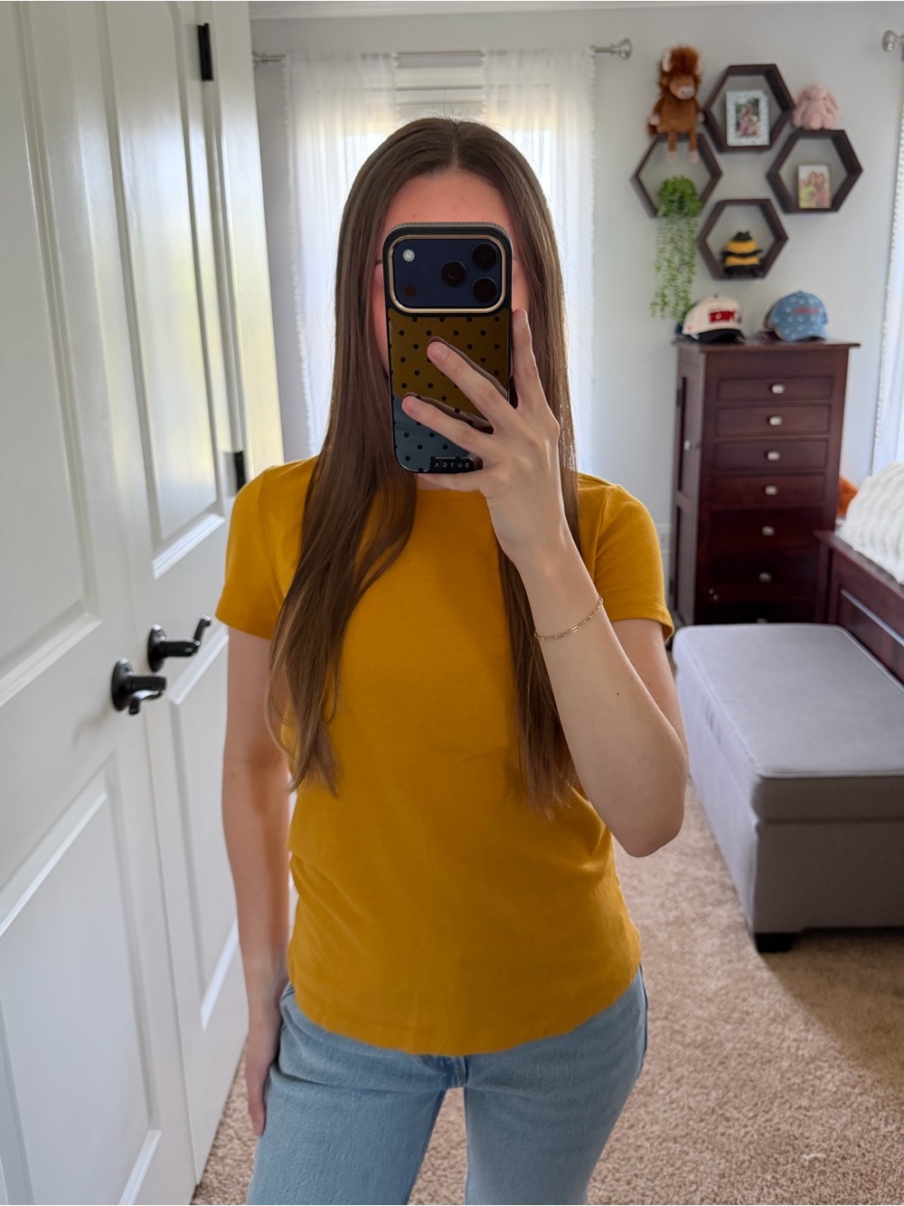 Banana Republic Yellow Tee